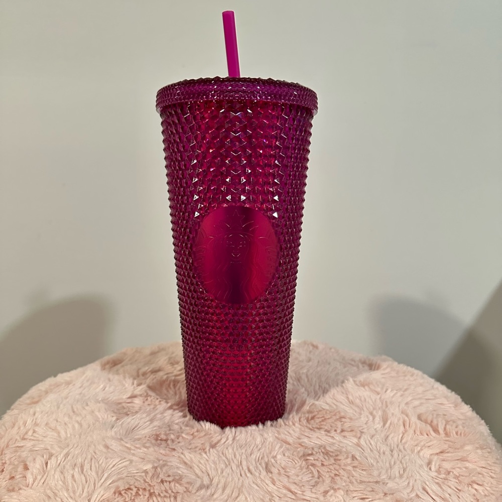 Starbucks Berry Bling Diamond Studded Tumbler Fall 2022 Venit 24oz